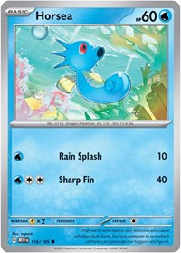 Horsea (116/165) [SV: Scarlet & Violet 151]