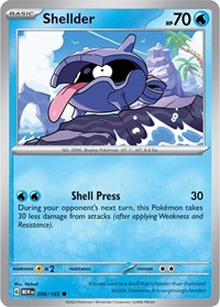 Shellder (090/165) [SV: Scarlet & Violet 151]
