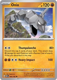 Onix (095/165) [SV: Scarlet & Violet 151]