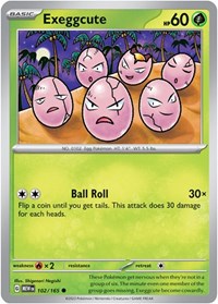 Exeggcute (102/165) [SV: Scarlet & Violet 151]