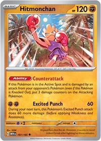 Hitmonchan (107/165) [SV: Scarlet & Violet 151]
