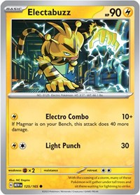 Electabuzz (125/165) [SV: Scarlet & Violet 151]
