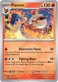 Flareon (136/165) [SV: Scarlet & Violet 151]