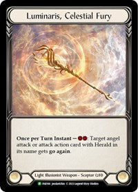 Luminaris, Celestial Fury - FAB166 (FAB166) [Flesh and Blood: Promo Cards]