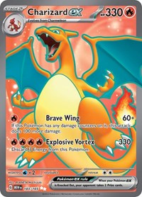 Charizard ex - 183/165 (183/165) [SV: Scarlet & Violet 151]