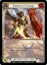 Banneret of Courage - FAB161 (FAB161) [Flesh and Blood: Promo Cards]