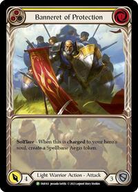 Banneret of Protection - FAB 163 (FAB163) [Flesh and Blood: Promo Cards]