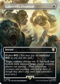 Galadriel's Dismissal (Borderless) (500) [Commander: The Lord of the Rings: Tales of Middle-earth]