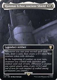 Rammas Echor, Ancient Shield (Borderless) (505) [Commander: The Lord of the Rings: Tales of Middle-earth]