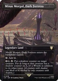 Minas Morgul, Dark Fortress (Borderless) (514) [Commander: The Lord of the Rings: Tales of Middle-earth]