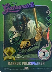 Garruk Wildspeaker (749) (Autographed) (749) [Secret Lair Drop Series]