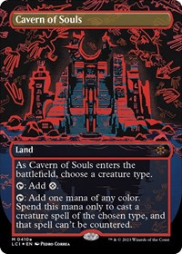 Cavern of Souls (0410e) (Borderless) (410e) [The Lost Caverns of Ixalan]