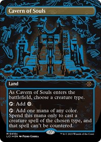 Cavern of Souls (0410c) (Borderless) (410c) [The Lost Caverns of Ixalan]