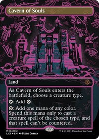 Cavern of Souls (0410d) (Borderless) (410d) [The Lost Caverns of Ixalan]