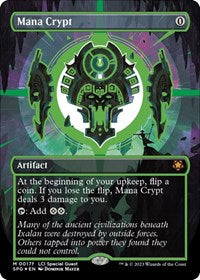 Mana Crypt (0017f) (Borderless) (17f) [Special Guests]
