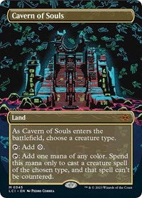 Cavern of Souls (0345) (Borderless) (345) [The Lost Caverns of Ixalan]