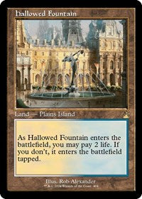 Hallowed Fountain (Retro Frame) (404) [Ravnica Remastered]