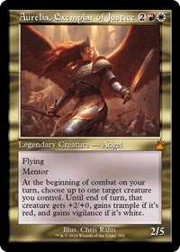 Aurelia, Exemplar of Justice (Retro Frame) (356) [Ravnica Remastered]