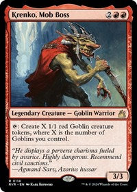 Krenko, Mob Boss (114) [Ravnica Remastered]