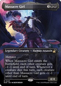 Massacre Girl (Anime Borderless) (425) [Ravnica Remastered]