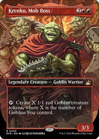 Krenko, Mob Boss (Anime Borderless) (430) [Ravnica Remastered]