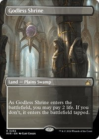 Godless Shrine (Borderless) (294) [Ravnica Remastered]
