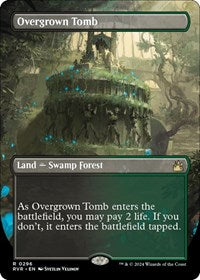 Overgrown Tomb (Borderless) (296) [Ravnica Remastered]