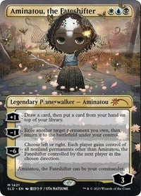 Aminatou, the Fateshifter (Rainbow Foil) (1421) [Secret Lair Drop Series]