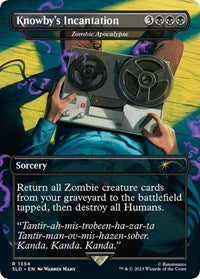 Knowby's Incantation - Zombie Apocalypse (1354) [Secret Lair Drop Series]