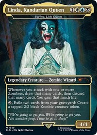 Linda, Kandarian Queen - Varina, Lich Queen (1355) [Secret Lair Drop Series]