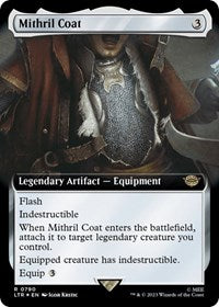 Mithril Coat (Extended Art) (Surge Foil) (790) [Universes Beyond: The Lord of the Rings: Tales of Middle-earth]