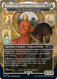 Buttercup, Provincial Princess - Sisay, Weatherlight Captain (1444) [Secret Lair Drop Series]