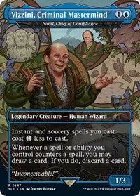Vizzini, Criminal Mastermind - Baral, Chief of Compliance (1447) [Secret Lair Drop Series]