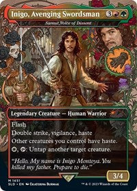 Inigo, Avenging Swordsman - Samut, Voice of Dissent (1451) [Secret Lair Drop Series]