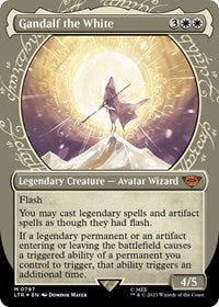 Gandalf the White (Showcase) (Surge Foil) (797) [Universes Beyond: The Lord of the Rings: Tales of Middle-earth]