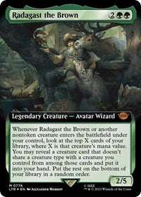 Radagast the Brown (Extended Art) (Surge Foil) (776) [Universes Beyond: The Lord of the Rings: Tales of Middle-earth]