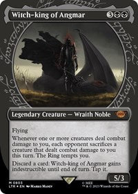 Witch-king of Angmar (Showcase) (Surge Foil) (803) [Universes Beyond: The Lord of the Rings: Tales of Middle-earth]
