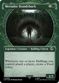 Meriadoc Brandybuck (Showcase) (Surge Foil) (806) [Universes Beyond: The Lord of the Rings: Tales of Middle-earth]