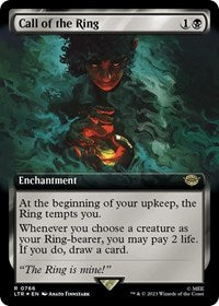 Call of the Ring (Extended Art) (Surge Foil) (766) [Universes Beyond: The Lord of the Rings: Tales of Middle-earth]