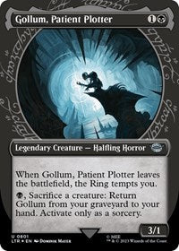 Gollum, Patient Plotter (Showcase) (Surge Foil) (801) [Universes Beyond: The Lord of the Rings: Tales of Middle-earth]