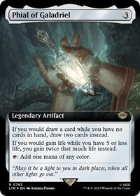 Phial of Galadriel (Extended Art) (Surge Foil) (793) [Universes Beyond: The Lord of the Rings: Tales of Middle-earth]