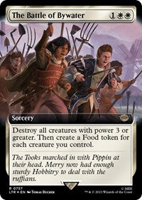 The Battle of Bywater (Extended Art) (Surge Foil) (757) [Universes Beyond: The Lord of the Rings: Tales of Middle-earth]