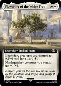 Flowering of the White Tree (Extended Art) (Surge Foil) (759) [Universes Beyond: The Lord of the Rings: Tales of Middle-earth]