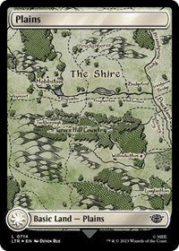 Plains (0714) (Surge Foil) (714) [Universes Beyond: The Lord of the Rings: Tales of Middle-earth]