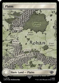 Plains (0713) (Surge Foil) (713) [Universes Beyond: The Lord of the Rings: Tales of Middle-earth]