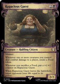 Rapacious Guest (Showcase Scrolls) (430) [Commander: The Lord of the Rings: Tales of Middle-earth]