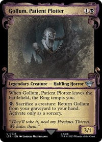 Gollum, Patient Plotter (Showcase Scrolls) (535) [Universes Beyond: The Lord of the Rings: Tales of Middle-earth]