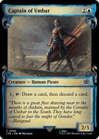 Captain of Umbar (Showcase Scrolls) (496) [Universes Beyond: The Lord of the Rings: Tales of Middle-earth]