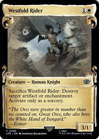 Westfold Rider (Showcase Scrolls) (488) [Universes Beyond: The Lord of the Rings: Tales of Middle-earth]