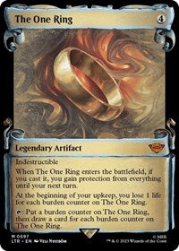 The One Ring (Showcase Scrolls) (697) [Universes Beyond: The Lord of the Rings: Tales of Middle-earth]